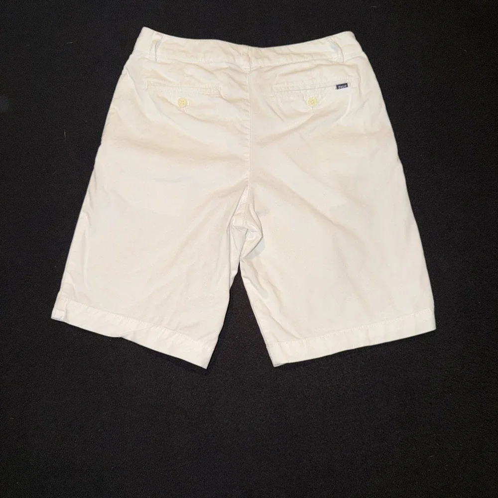 Polo‎ Ralph Lauren White Chino Shorts Kids Size 16